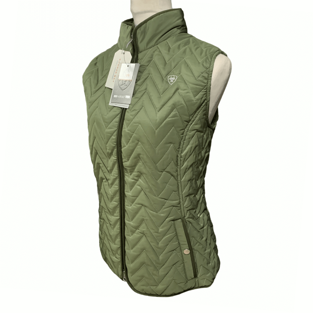 Ariat 'Ashley' Insulated Vest in Four Leaf Clover - Woman's X-Large