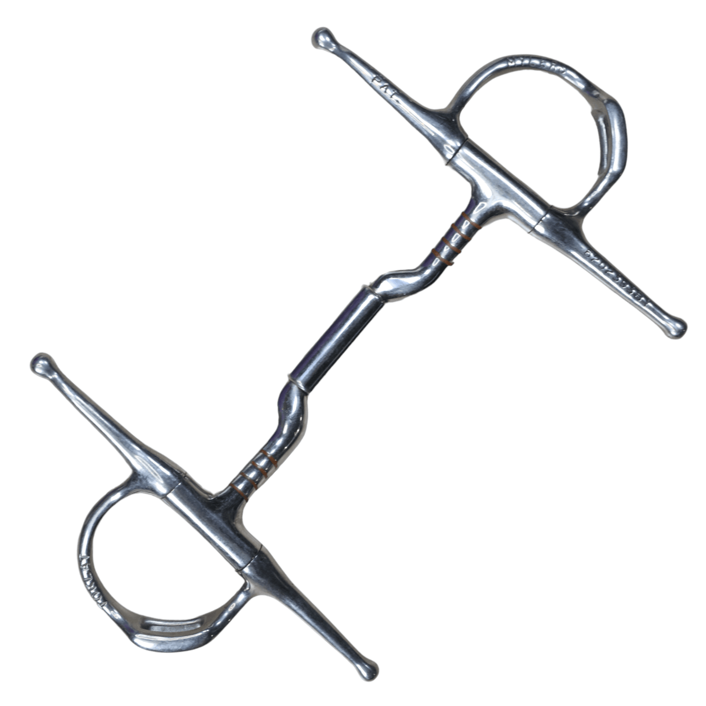 Myler Full Cheek Low Port Comfort Snaffle w/ Hooks