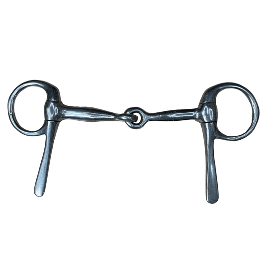 Half-Cheek Snaffle in Stainless Steel - 5"