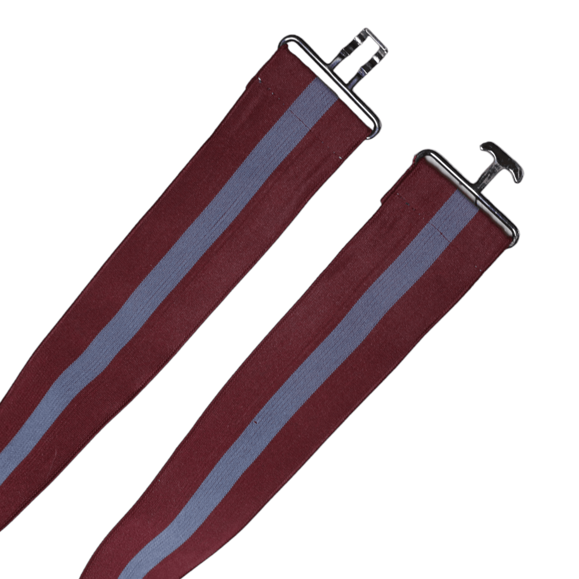 EBB Elastic Striped Belt with Surcingle Buckle