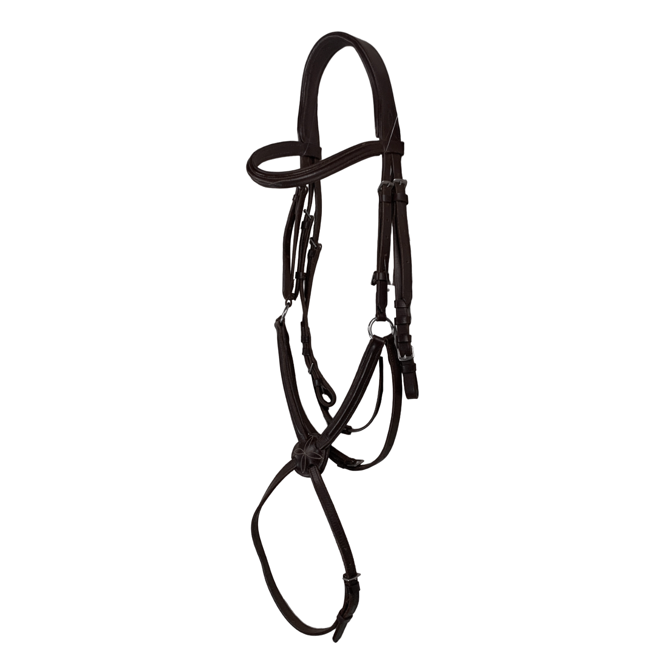 Fancy English Figure-8 Bridle in Havana