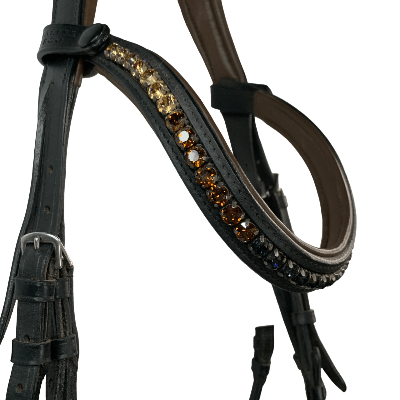 Halter Ego 'Macho' Anatomical Snaffle Bridle in Black - Extra-Full