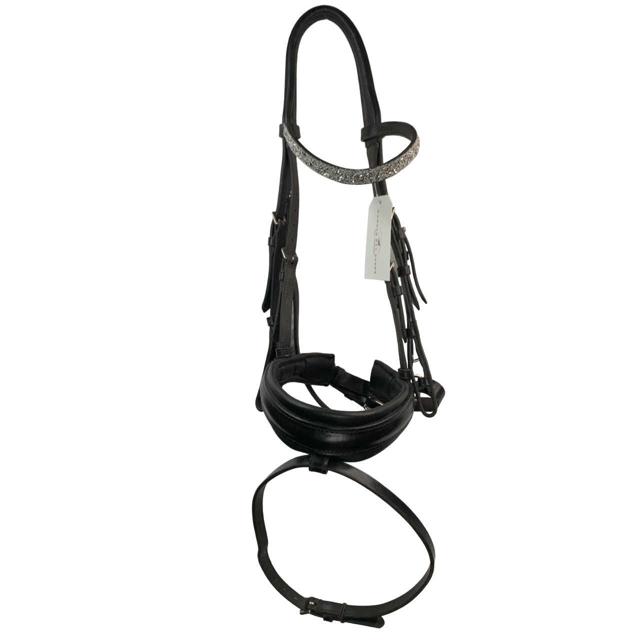 Otto Schumacher Venedig Snaffle Bridle in Black - 1 (Cob)