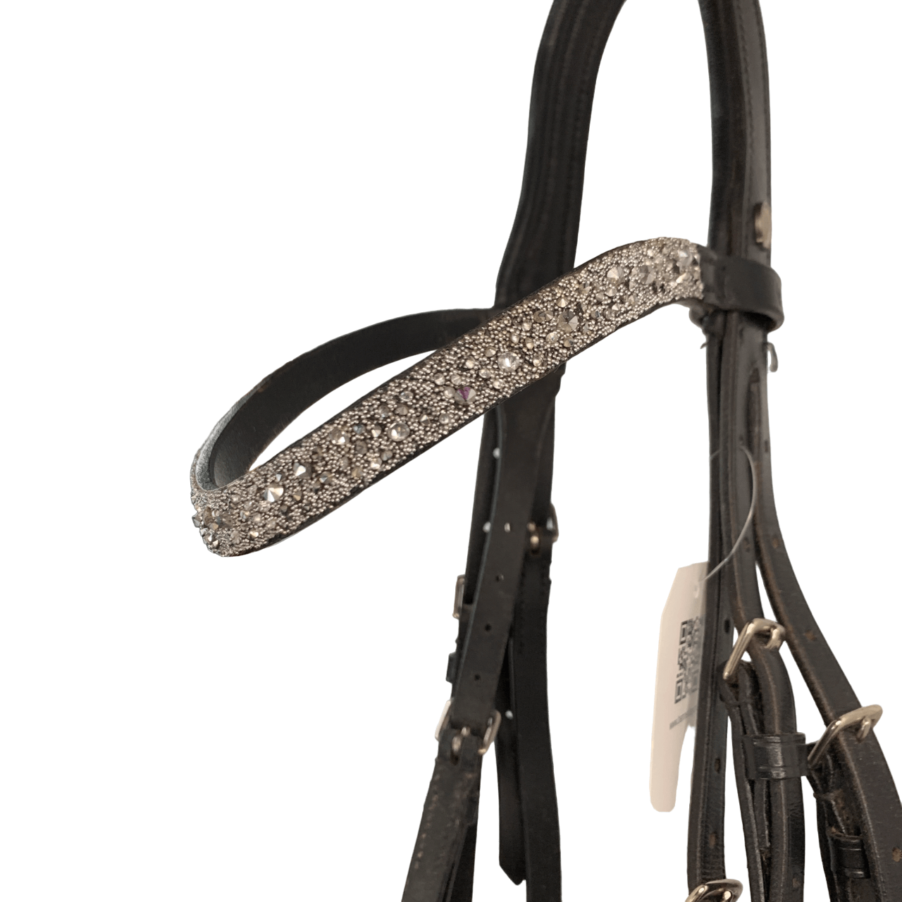 Otto Schumacher Venedig Snaffle Bridle in Black - 1 (Cob)