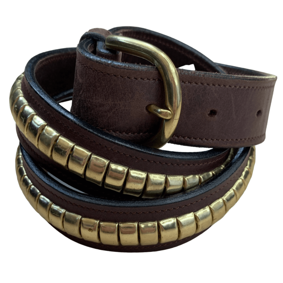 B Vertigo 'Ohio' Belt in Brown - 36