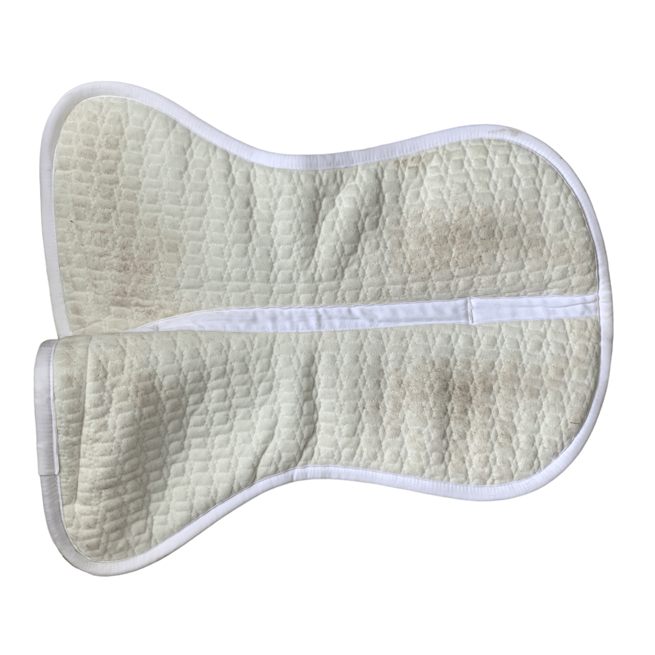 Mattes Correction Quilted AP Half Pad in White - Large