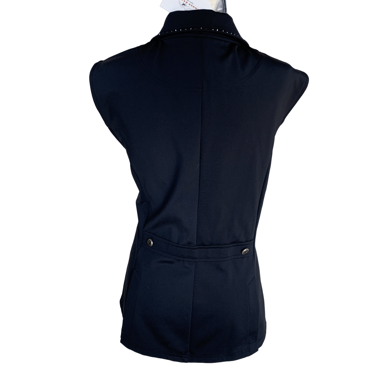 ROMFH Bling Dressage Vest in Black - Woman's 14