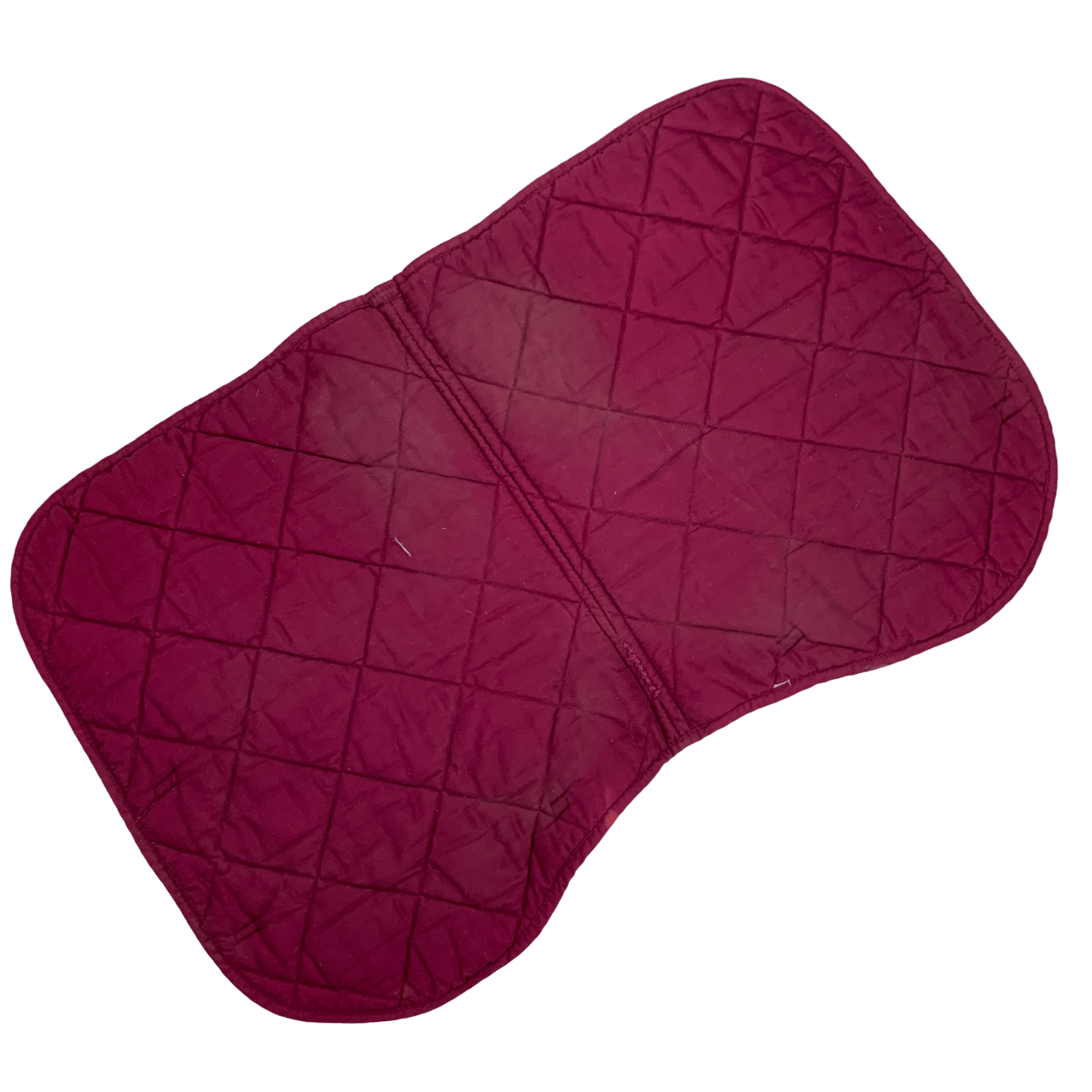 Quilted All Purpose Saddle Pad in Burgundy