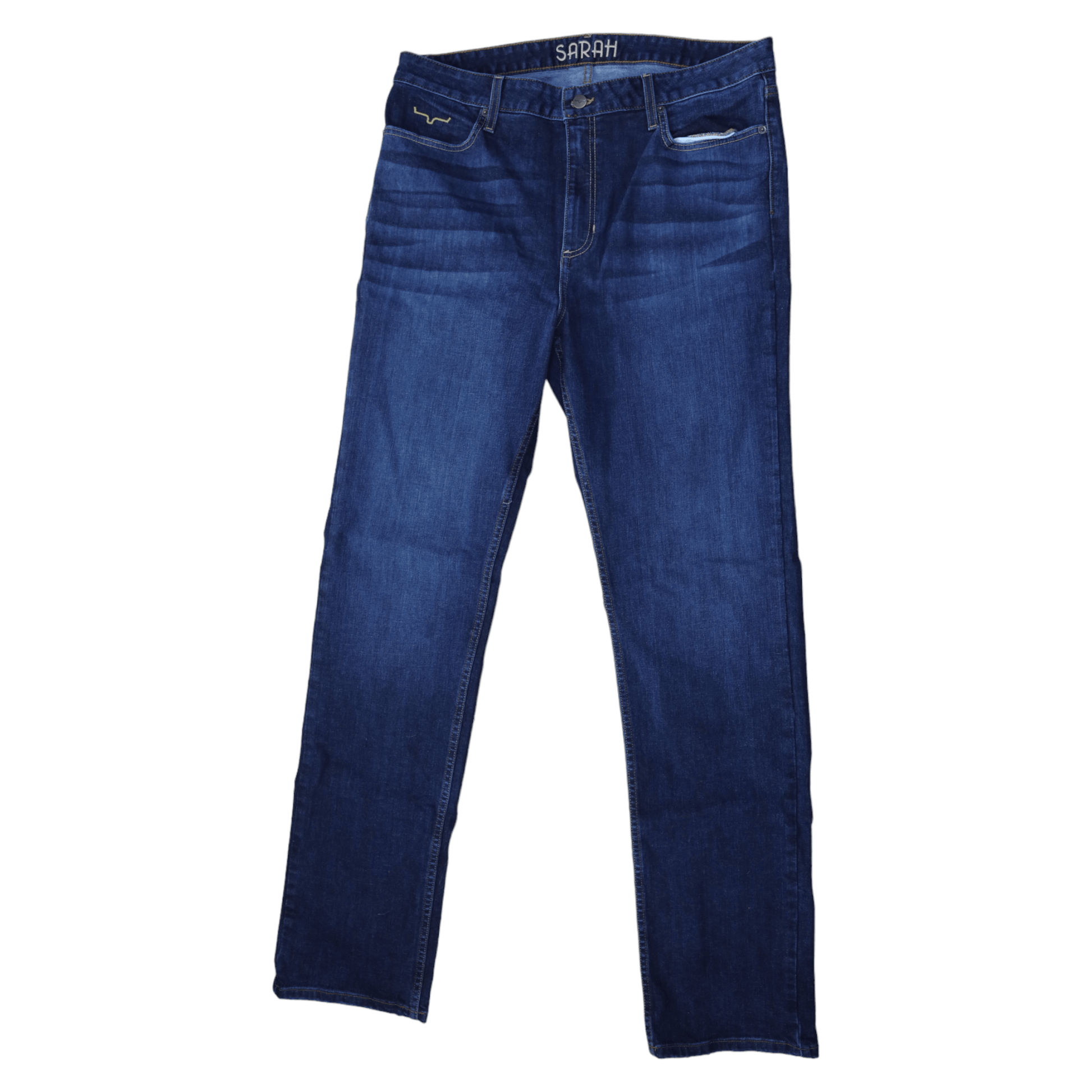 Kimes Ranch Sarah High-Rise Straight Leg Jeans