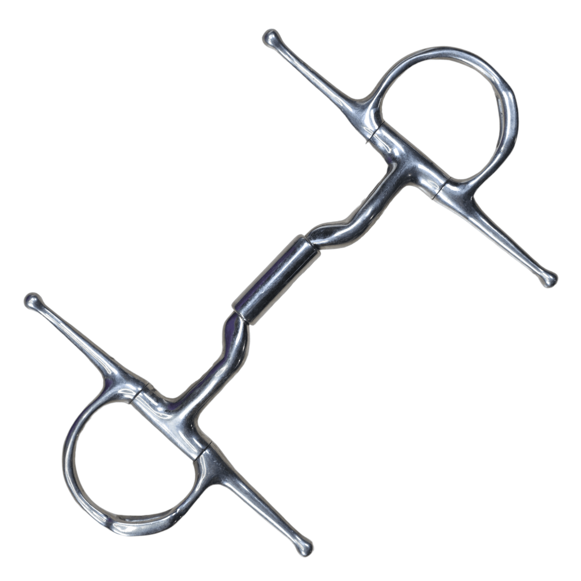 Myler Full Cheek Low Port Comfort Snaffle w/ Hooks