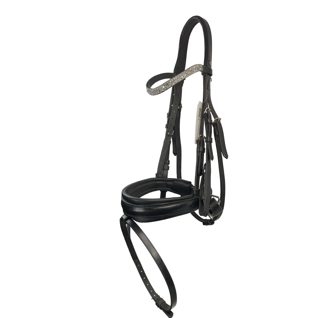 Otto Schumacher Venedig Snaffle Bridle in Black - 1 (Cob)