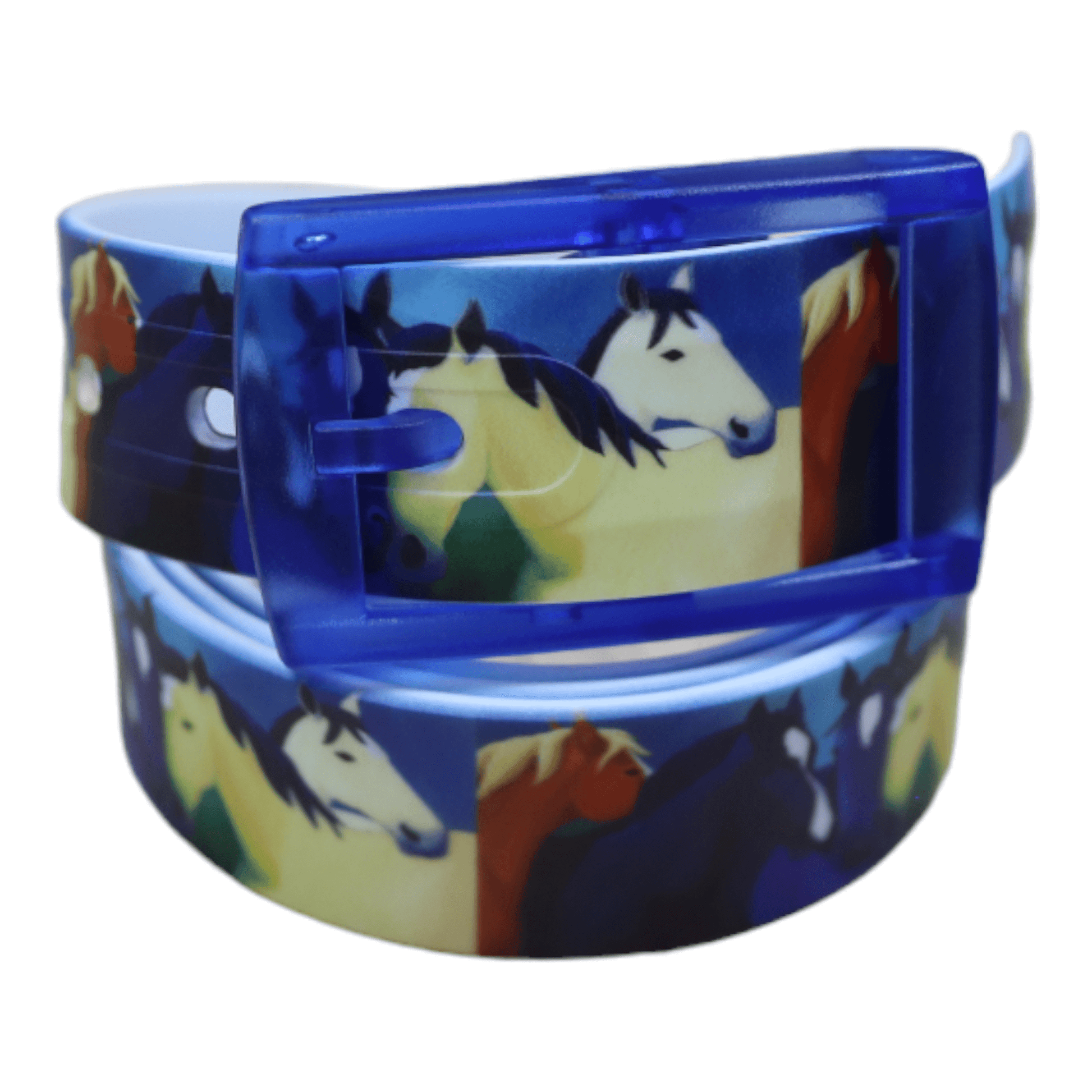 C4 Horse Print Riding Belt w/ Buckle