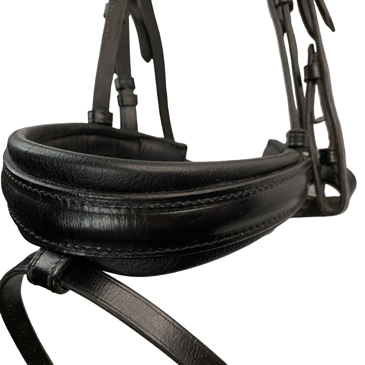 Otto Schumacher Venedig Snaffle Bridle in Black - 1 (Cob)