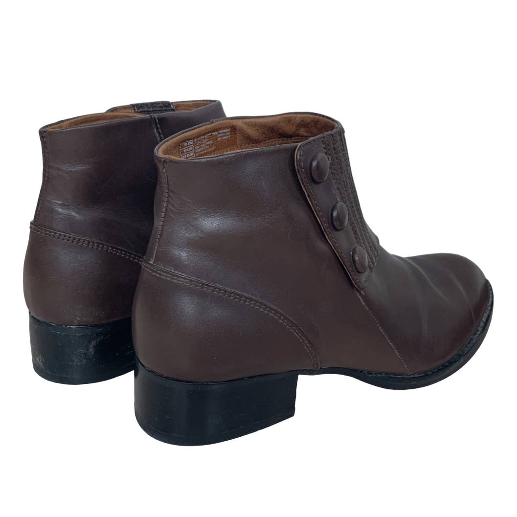 Ariat deals Spat II Button Leather Ankle Boots