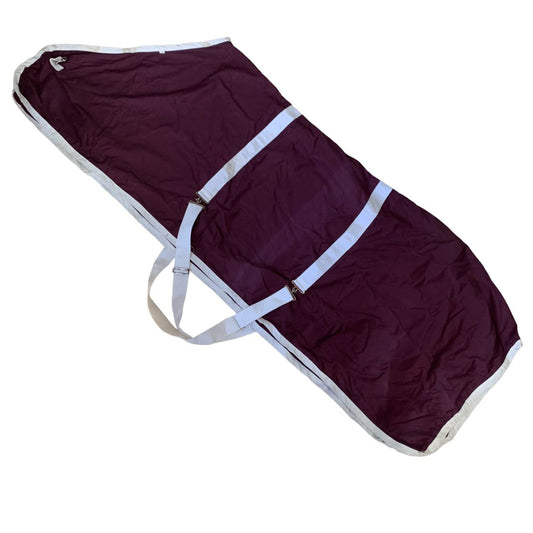 Lightweight Stable Sheet in Maroon - 80"