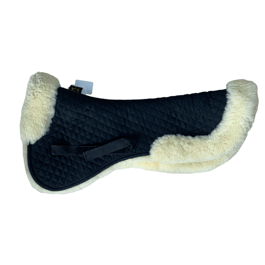 BARTL Genuine Sheepskin Half Pad in Black - Full