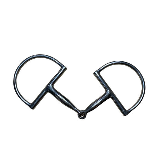 Korsteel Dee Ring Snaffle Silver 5 1/4"