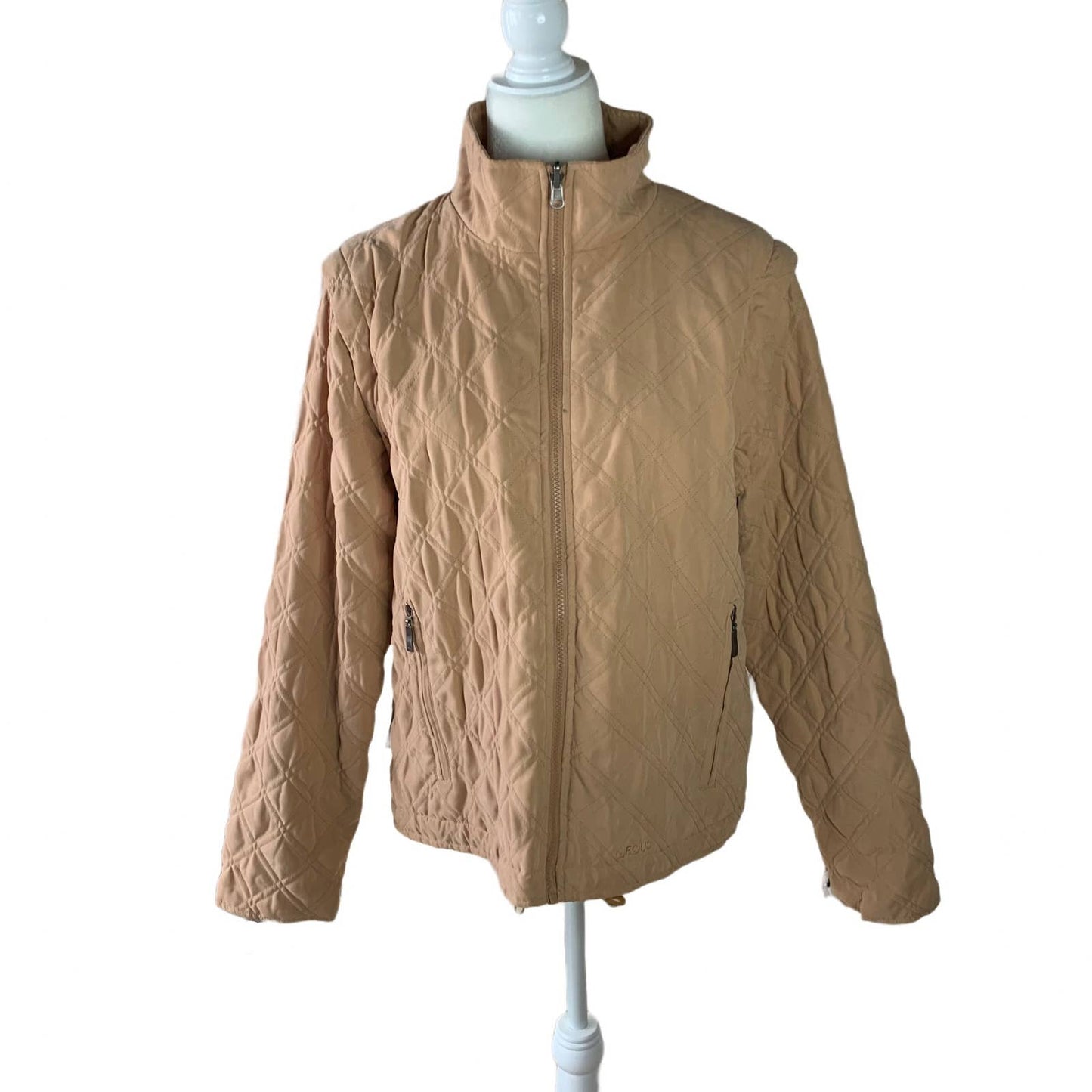 EOUS 3-in-1 Riding Jacket in Brown - Woman's X-Large