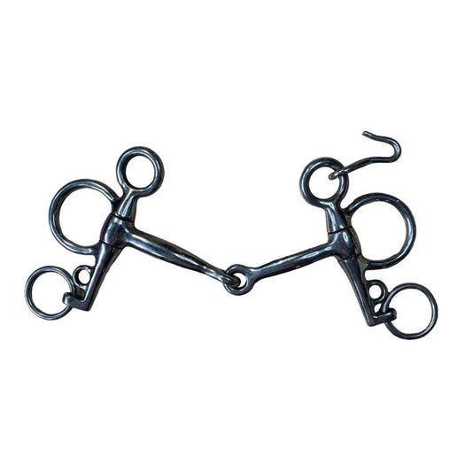 Pelham Snaffle in Stainless Steel - 5"