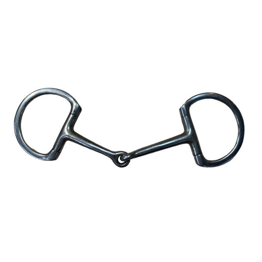 Dee Ring Snaffle in Stainless Steel - 5 3/4"