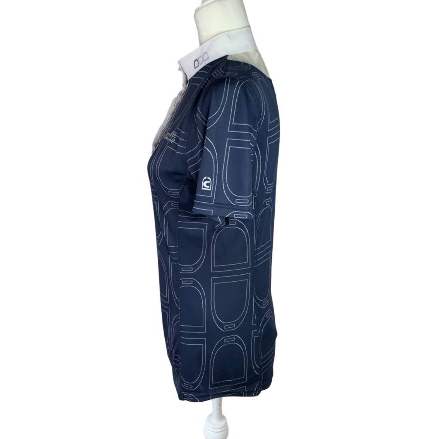 Cavallo Show Shirt in Navy - Woman's 10